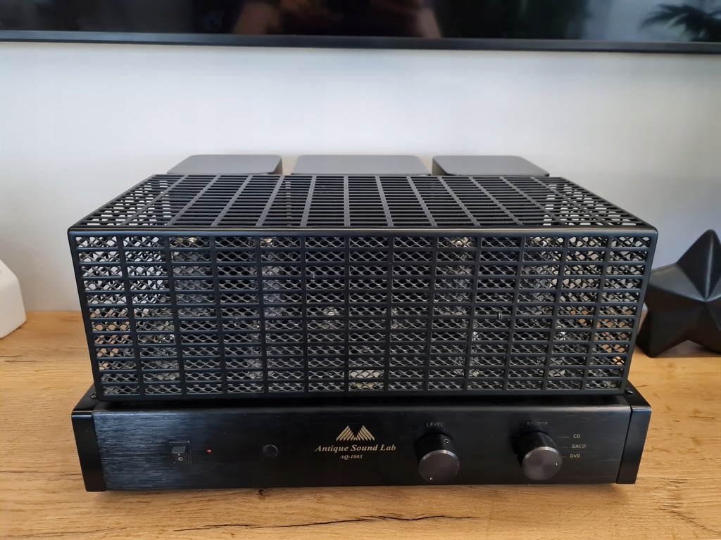 Antique Sound Lab AQ-1003 - lampowy wzmacniacz stereo - RFT EL34