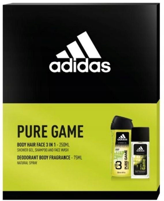 Adidas Zestaw prezentowy Pure Game Men (deo natura