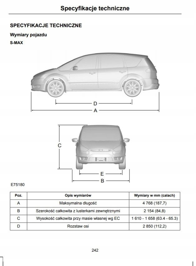 Ford Galaxy SMax 200609 Nowa Instrukcja Obsługi