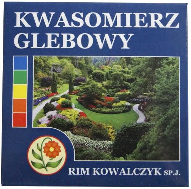 Kwasomierz glebowy z płytką ceramiczną test pH