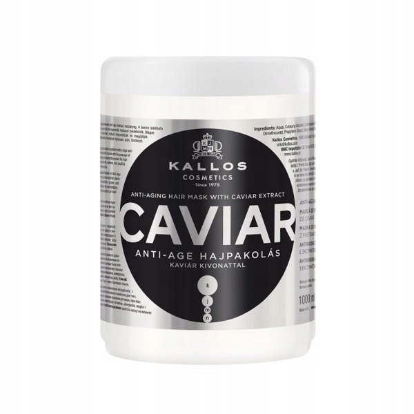Kallos - maska do włosów Caviar (1000 ml)