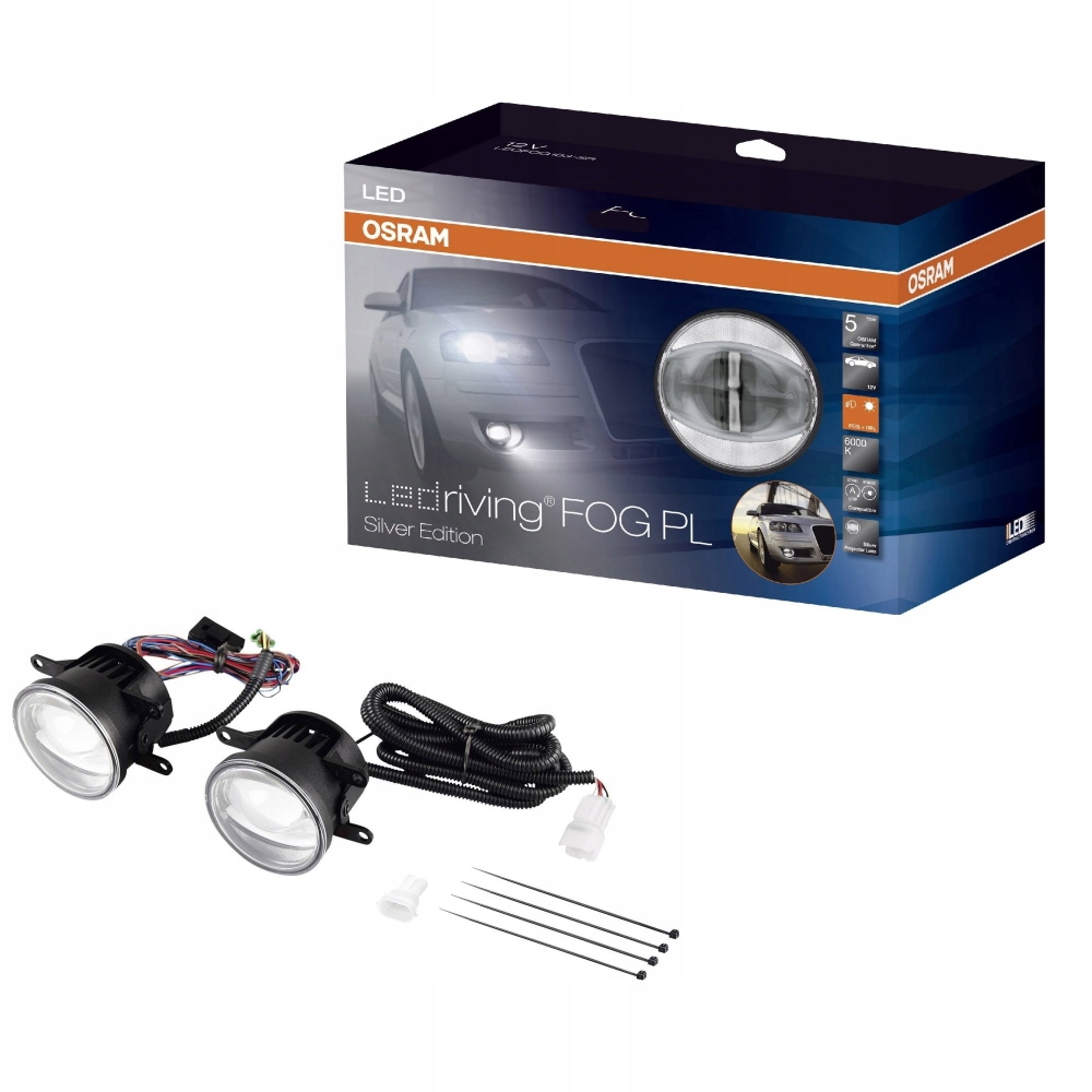 ŚWIATŁA JAZDY DZIENNEJ OSRAM LEDRIVING HALOGEN 2W1