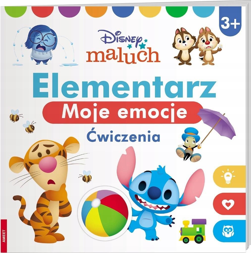 DISNEY MALUCH. ELEMENTARZ MOJE EMOCJE. ĆWICZENIA