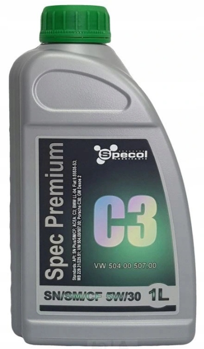 SPECOL SPEC PREMIUM C3 SN/SM/CF 504/507 5W30 1L