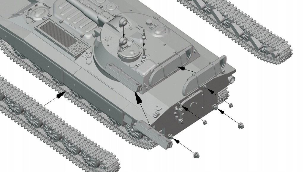 Купить 2С1-М Морский Гоздзик 1/72 R72041 МИНИАТЮРНЫЙ КРАСНЫЙ ТАНК: отзывы, фото, характеристики в интерне-магазине Aredi.ru