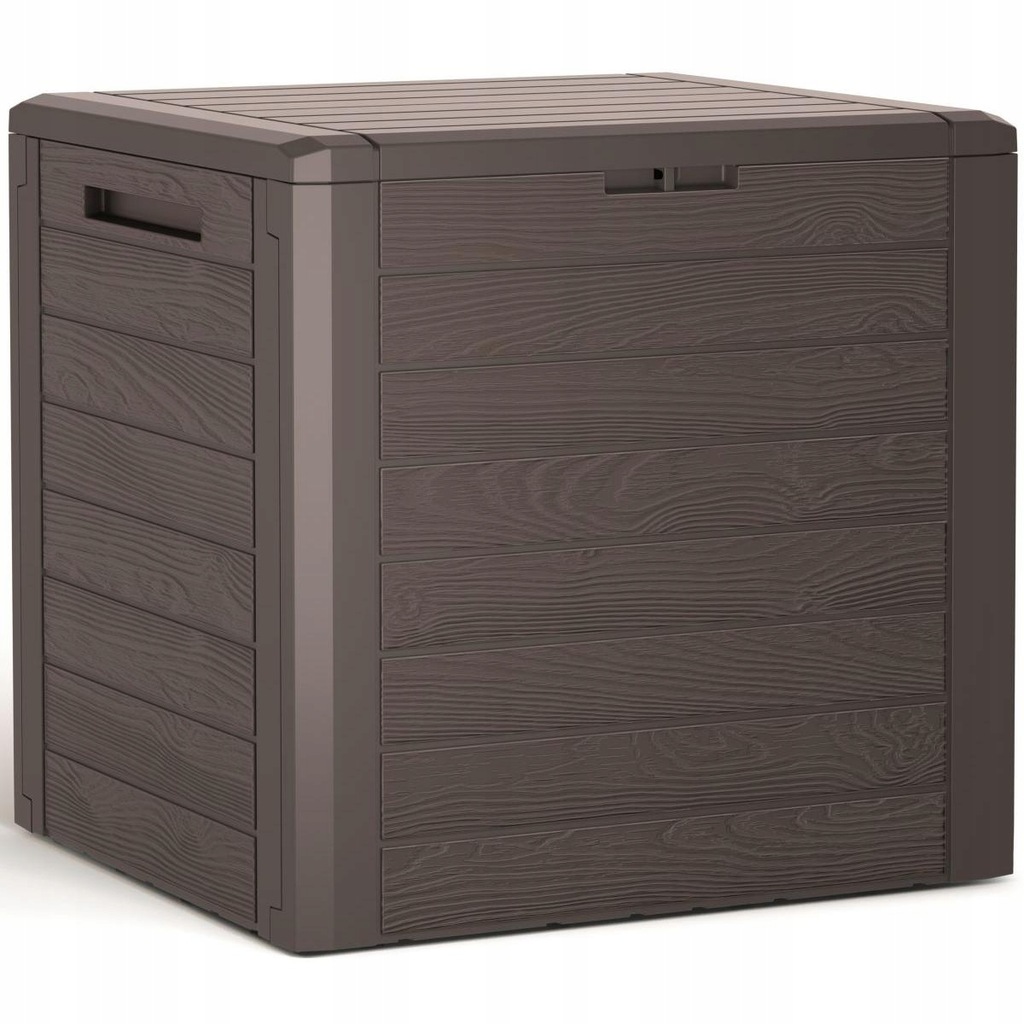 SKRZYNIA OGRODOWA 140L BRĄZ WOODEBOX, PROSPERPLAST, 373140.5905197373140,