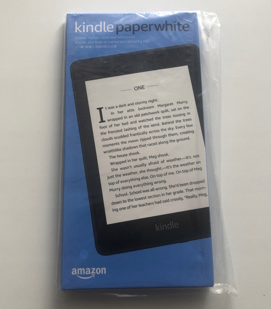 NOWY!!! Kindle Paperwhite 4 Czarny - bez reklam