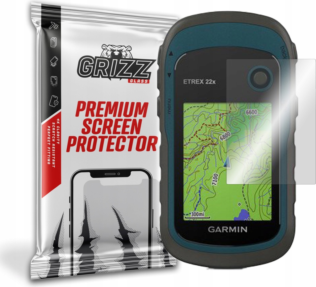 GRIZZGLASS SZKŁO HYBRYDOWE DO GARMIN ETREX 22X