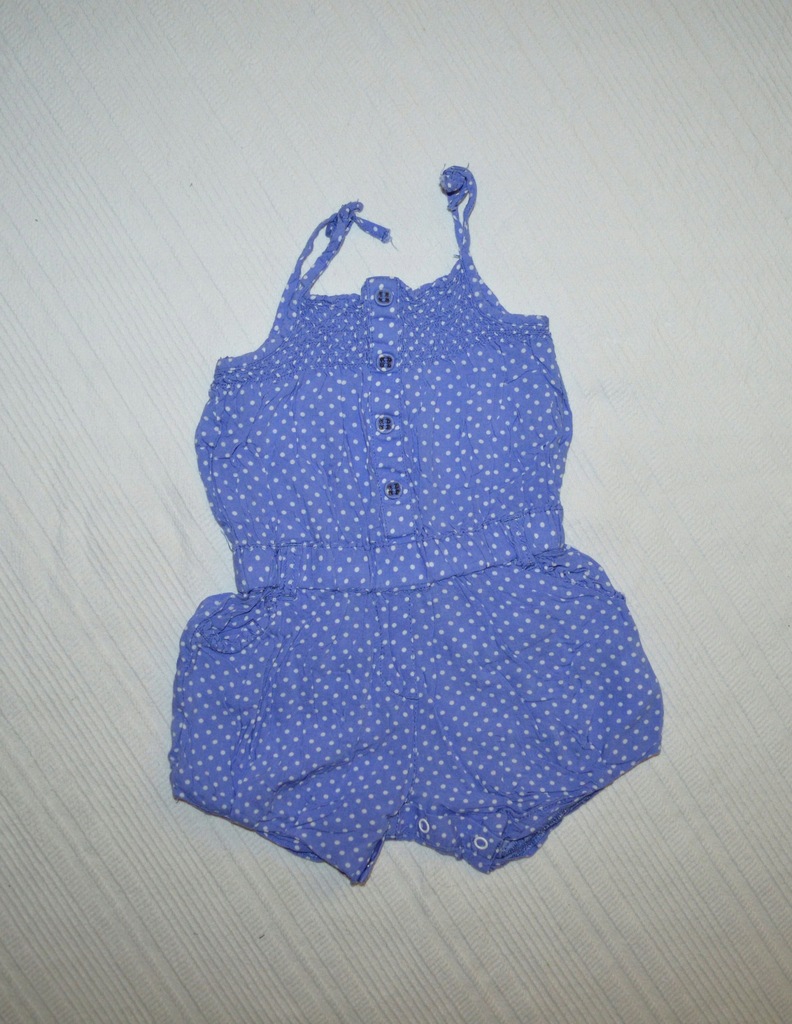 MOTHERCARE KOMBINEZON GROSZKI 9-12m 80