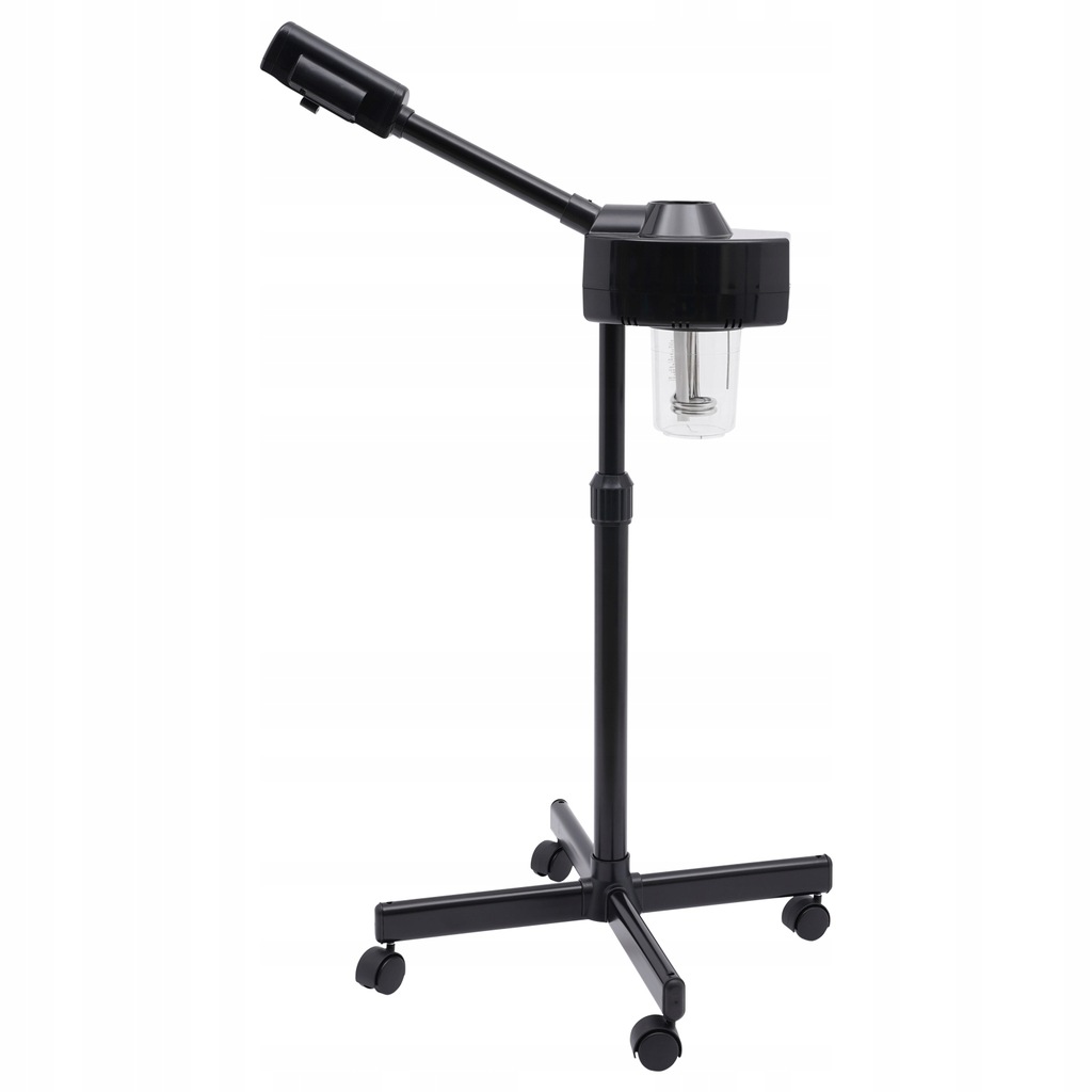 750W Czarny rozpylacz kosmetyczny z pojedynczą rurką.