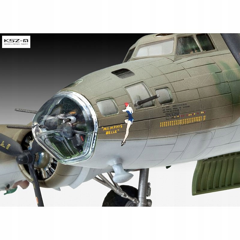 Купить REVELL 04279 — Бомбардировщик B-17 F Memphis Belle 1/72: отзывы, фото, характеристики в интерне-магазине Aredi.ru