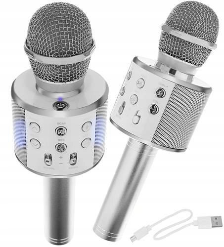 Mikrofon karaoke głośnik bezprzewodowy bluetooth