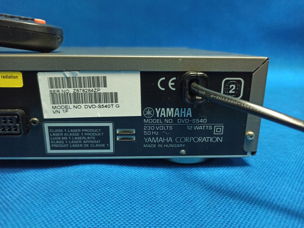 Купить Yamaha DVD-S540 CD/DVD-плеер/Пульт дистанционного управления: отзывы, фото, характеристики в интерне-магазине Aredi.ru