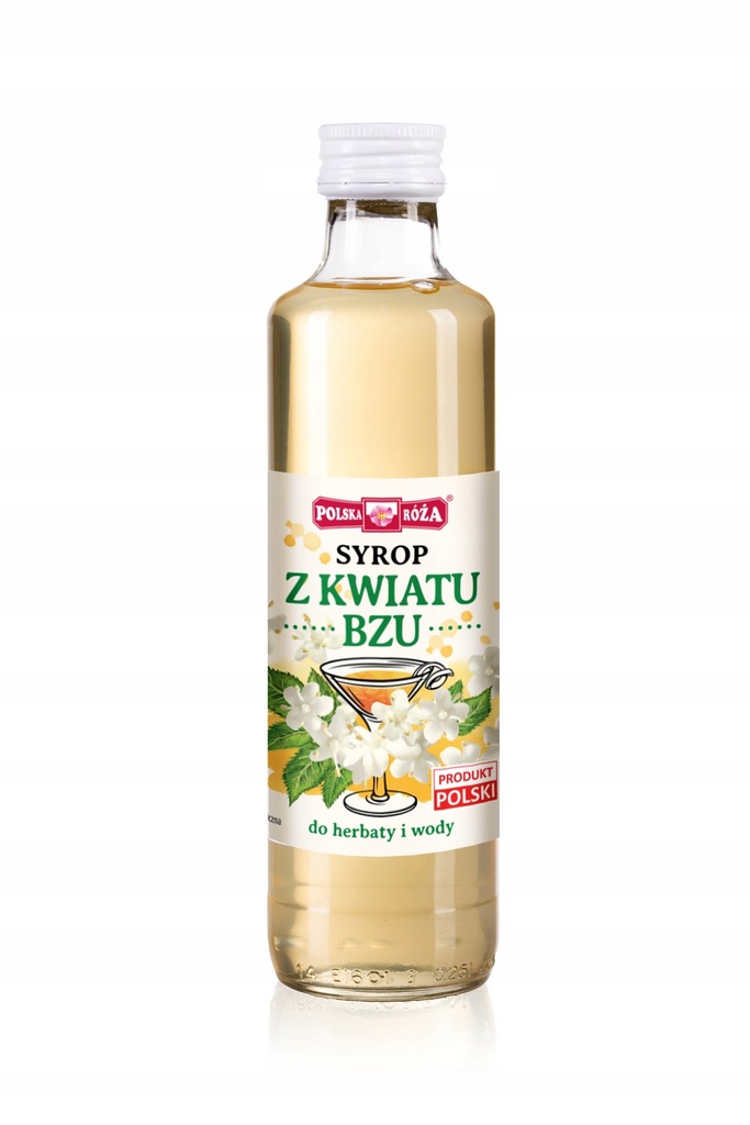 Syrop z kwiatu bzu 250ml (60% ekstraktu) POLSKA RÓŻA