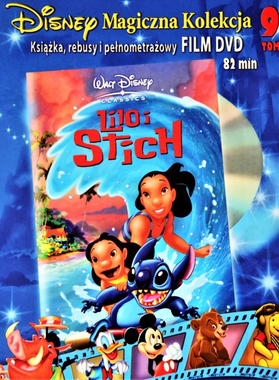 "LILO i STICH " film dvd dla dzieci