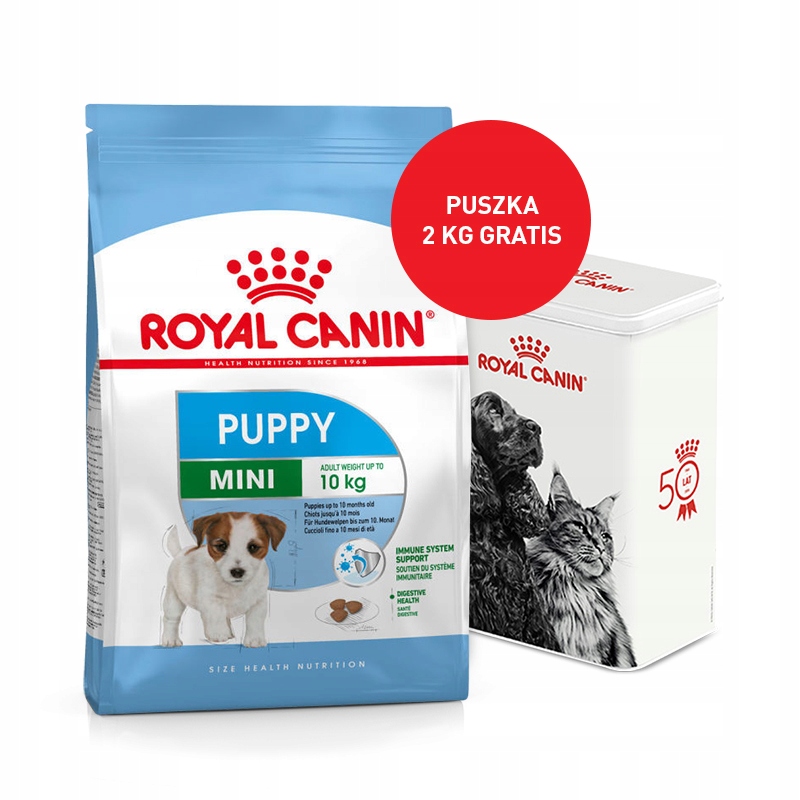 Royal Canin Mini Puppy 2kg + PUSZKA GRATIS