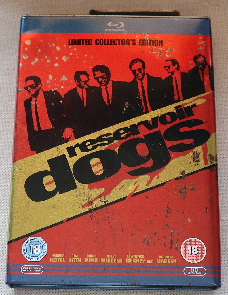 Blu-Ray WŚCIEKŁE PSY (1992) Reservoir Dogs GAS CAN