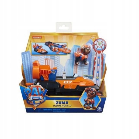 PSI PATROL THE MOVIE ZUMA I PODUSZKOWIEC DELUXE