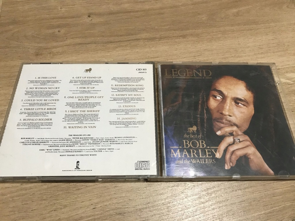 Купить Компакт-диск Bob Marley Wailers Legend The Best Of STAN 4+/6: отзывы, фото, характеристики в интерне-магазине Aredi.ru