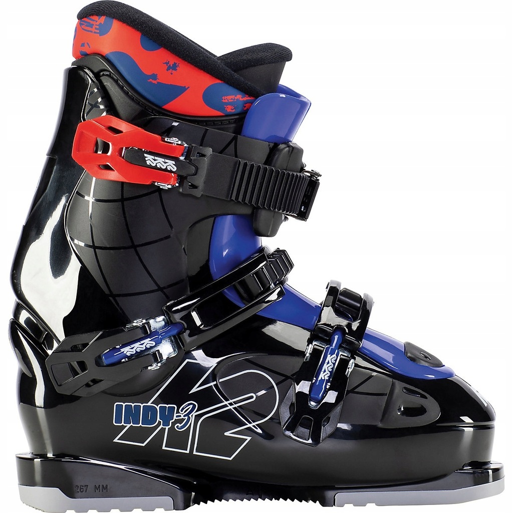 BUTY NARCIARSKIE K2 INDY 3 ROZMIAR 25,5 (39,5 cm)