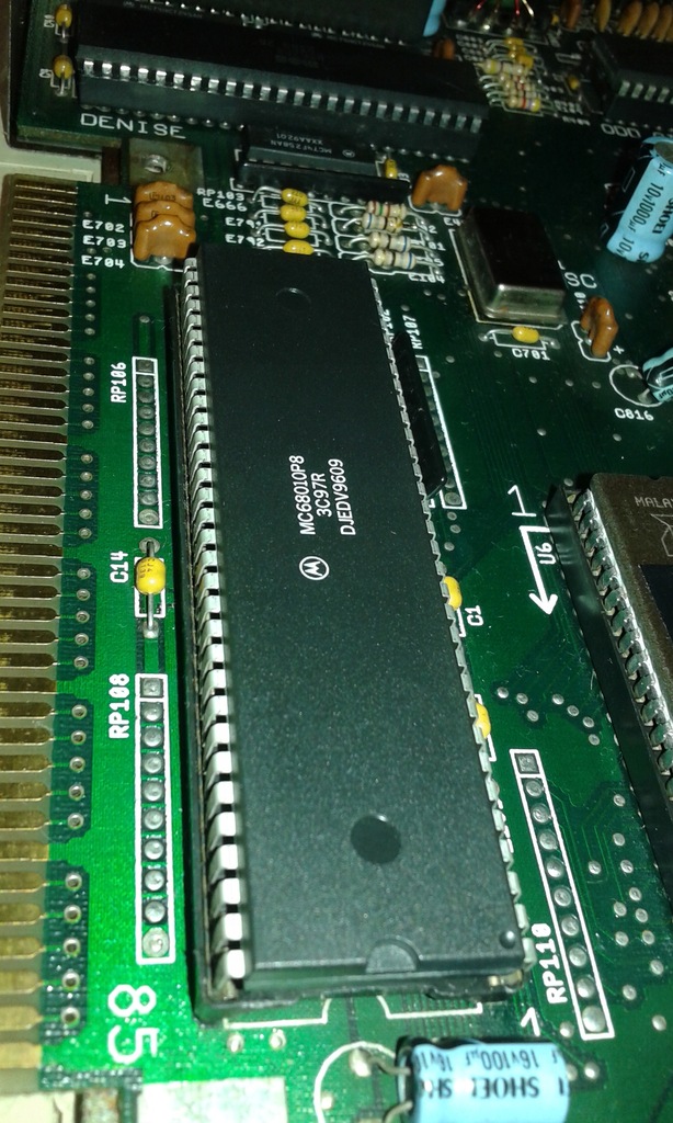 Procesor Motorola 68010 8Mhz