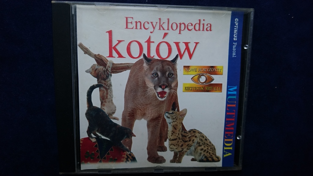 Encyklopedia kotów płyta CD