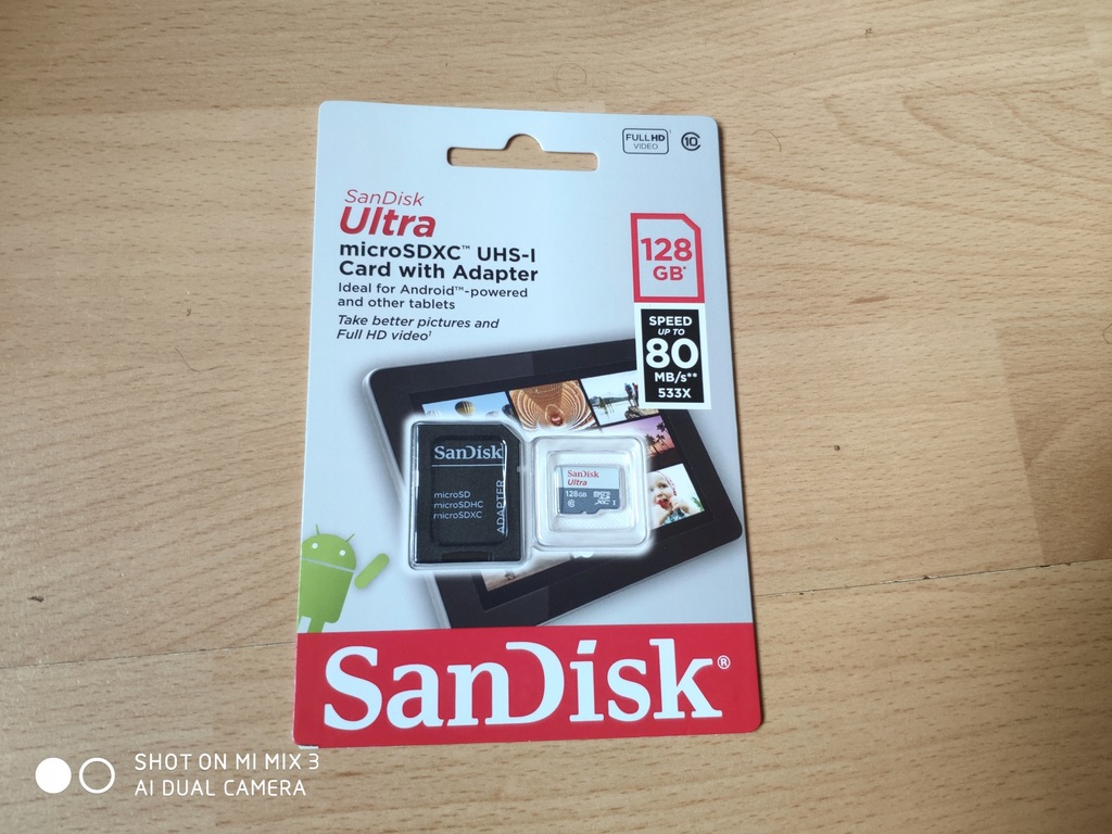 SANDISK Ultra microSDXC 128GB