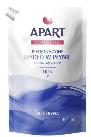 Mydło w płynie Apart 400 ml lilia - zapas