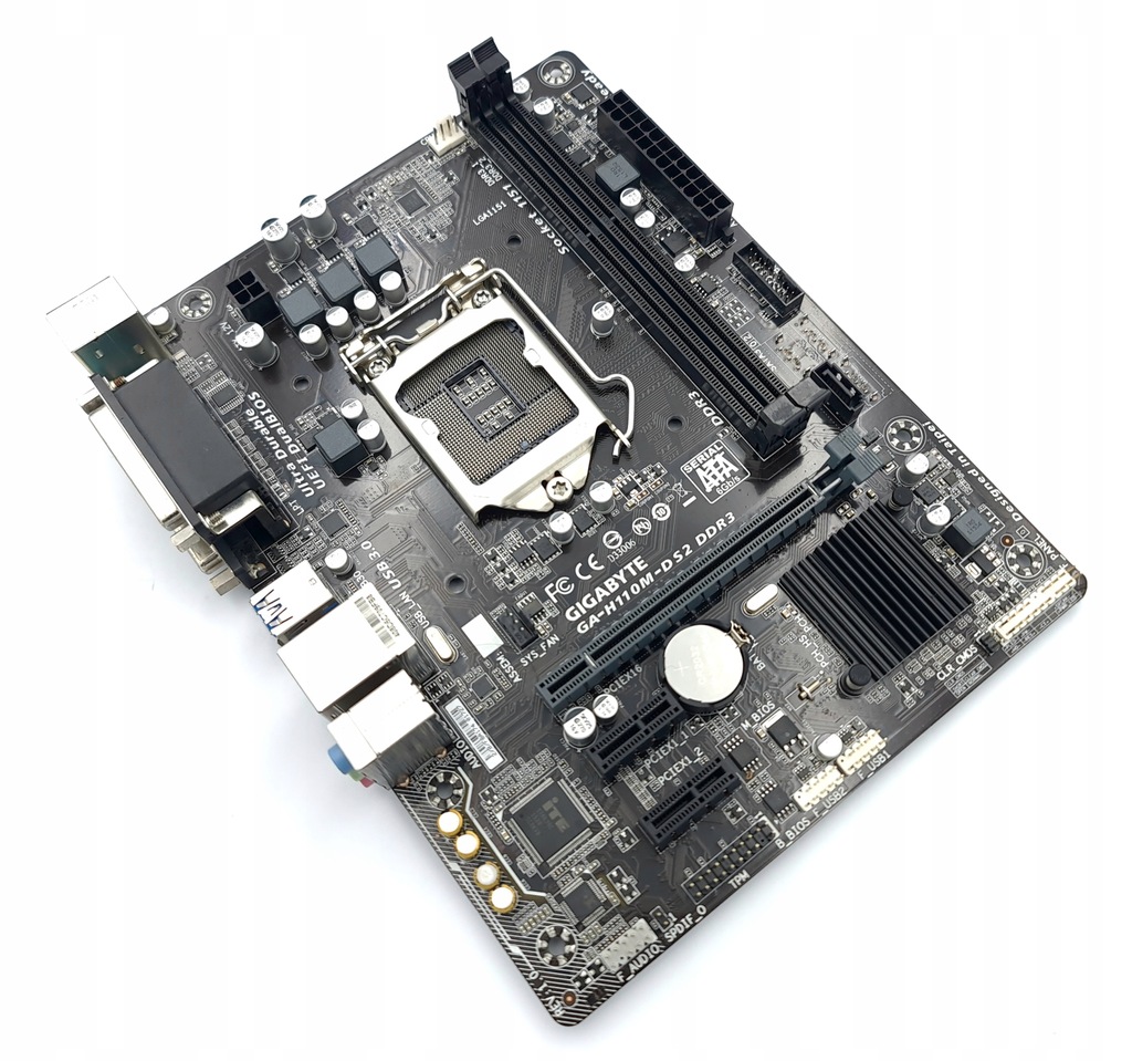 Płyta główna Gigabyte GA-H110M-DS2 DDR3 Micro ATX