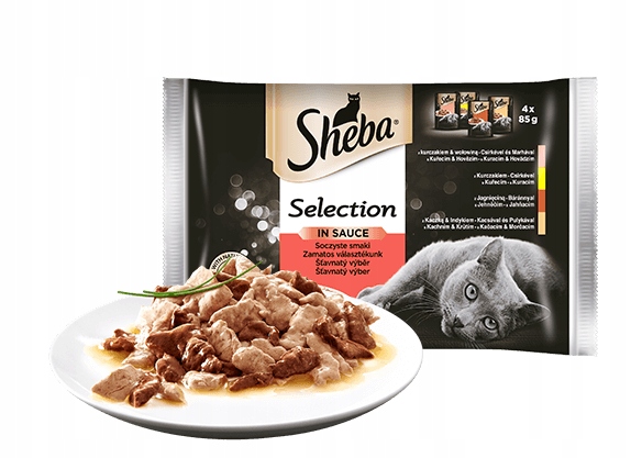 Sheba Selection soczyste smaki 56x85g
