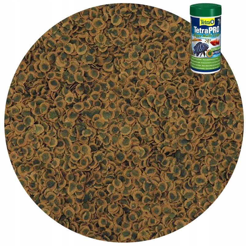 Tetra PRO Algae Multi-Crisps 1000ml/190g Podstawowy pokarm roślinny dla ryb