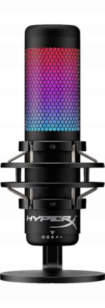 HyperX Quadcast S Mikrofon Pojemnościowy Usb Rgb