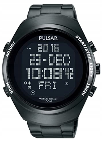 ZEGAREK PULSAR NARĘCZNY CYFROWY MĘSKI WR100 ANG