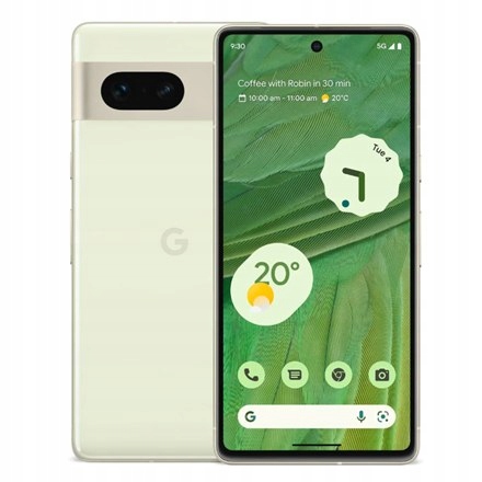 Google Pixel 7 Lemongrass, 6.3 ", AMOLED, 108