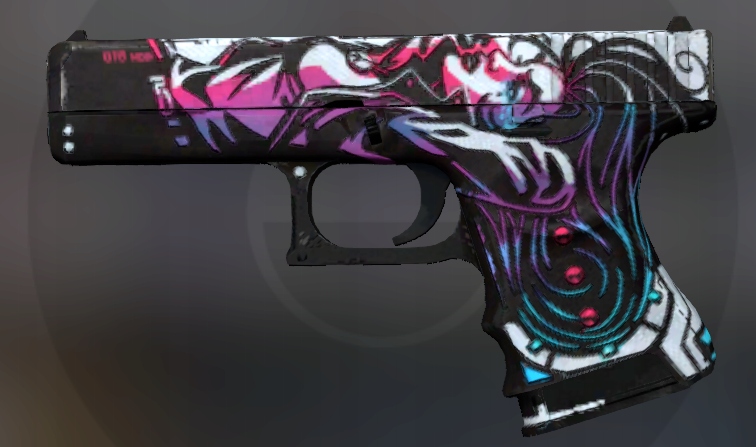 GLOCK-18 NEO NOIR WW CS GO skin CS2