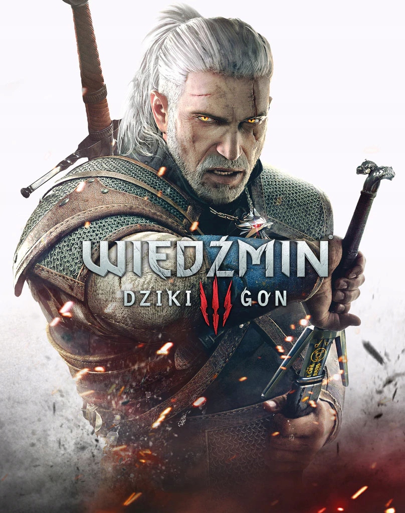 Plakat Wiedźmin 3 Dziki Gon 41,5 x 58,5 cm (W)