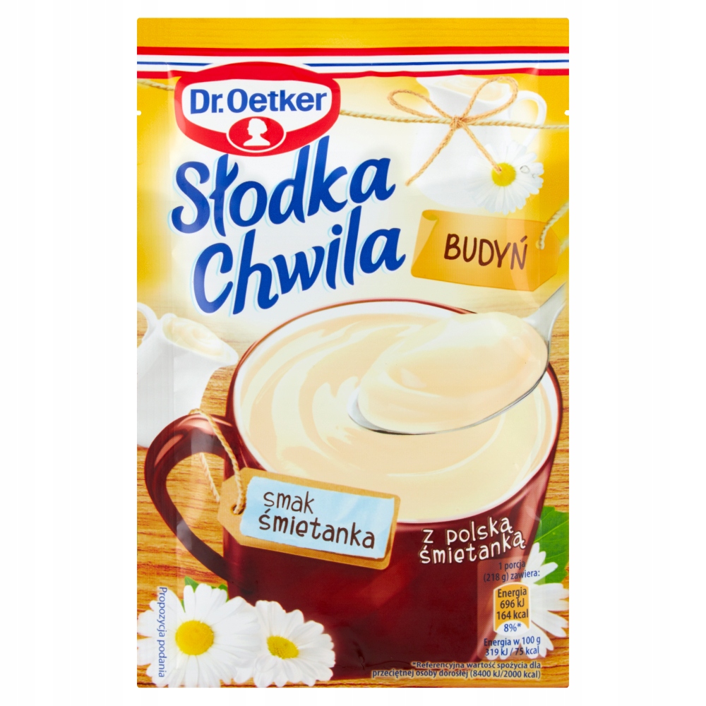 Dr. Oetker Słodka Chwila Budyń Smak Śmietanka 43 G