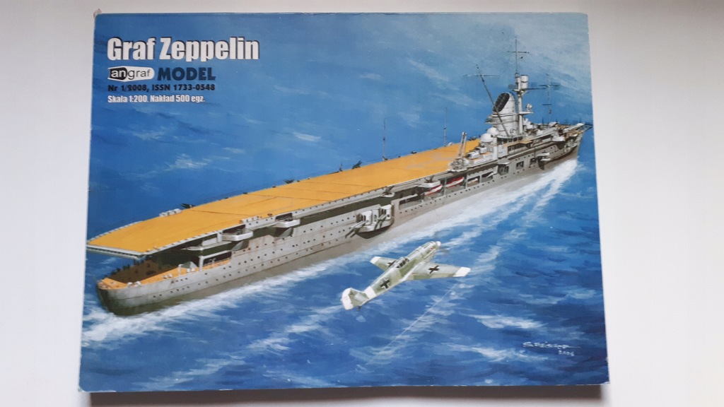 Angraf Lotniskowiec Graf Zeppelin 1:200