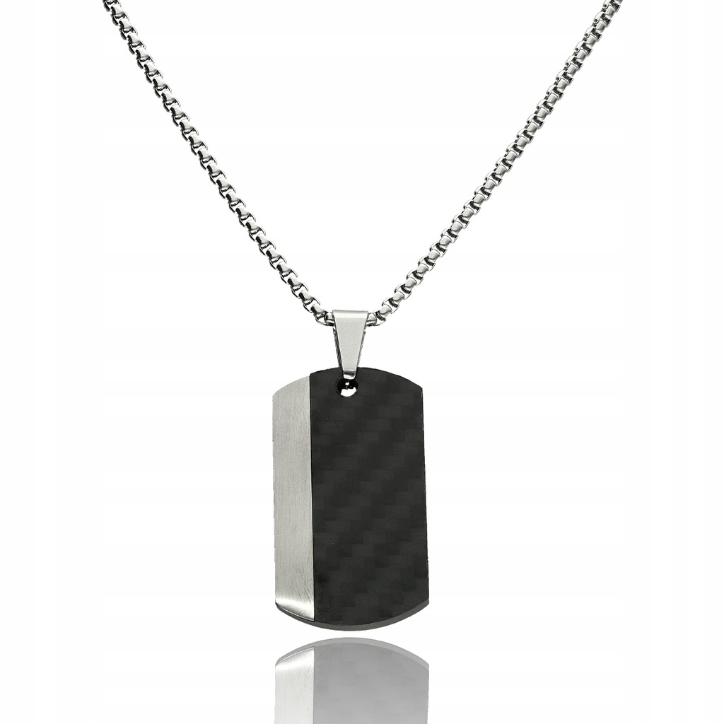 Naszyjnik męski nieśmiertelnik - Yvon