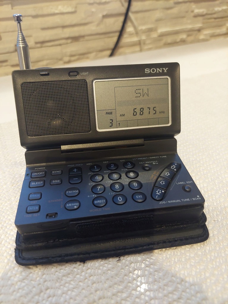 Radio sony icfsw100 world band receiver 12832098653 oficjalne