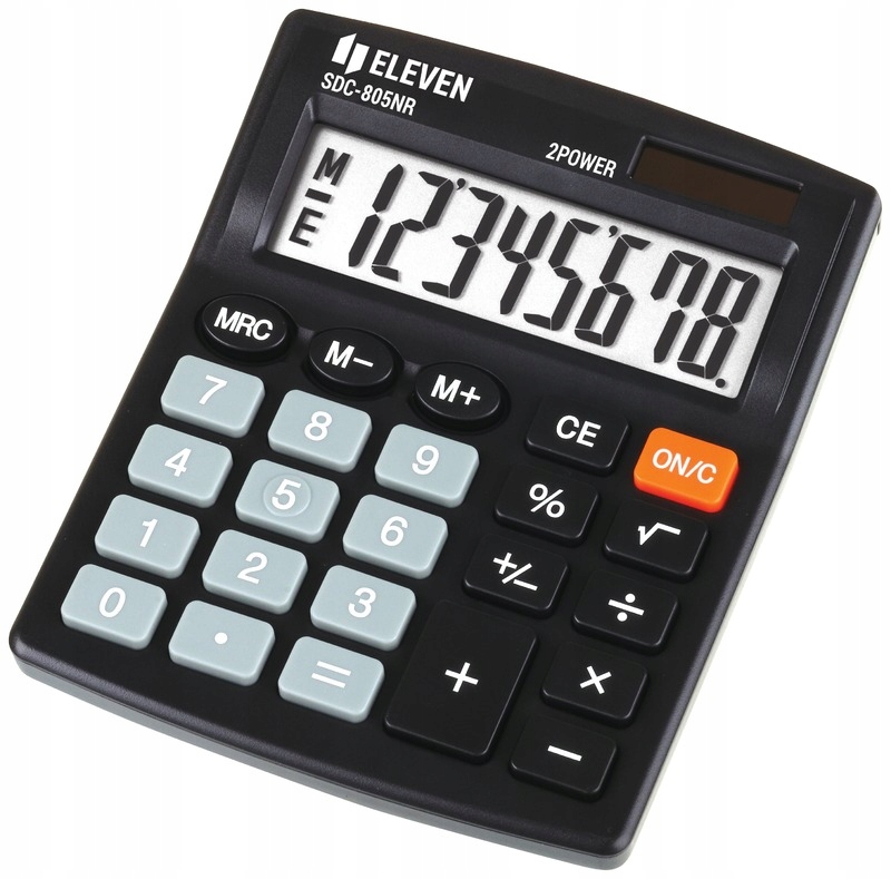 Kalkulator biurowy SDC805NR, Eleven