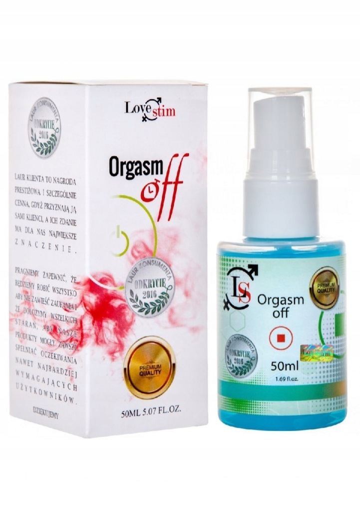 Supl.diety-ORGASM OFF SPRAY 50 ml