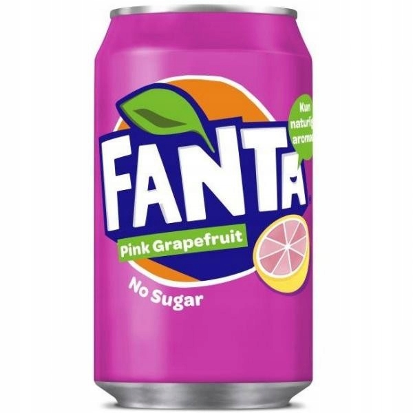 Fanta Pink Grapefruit No Sugar