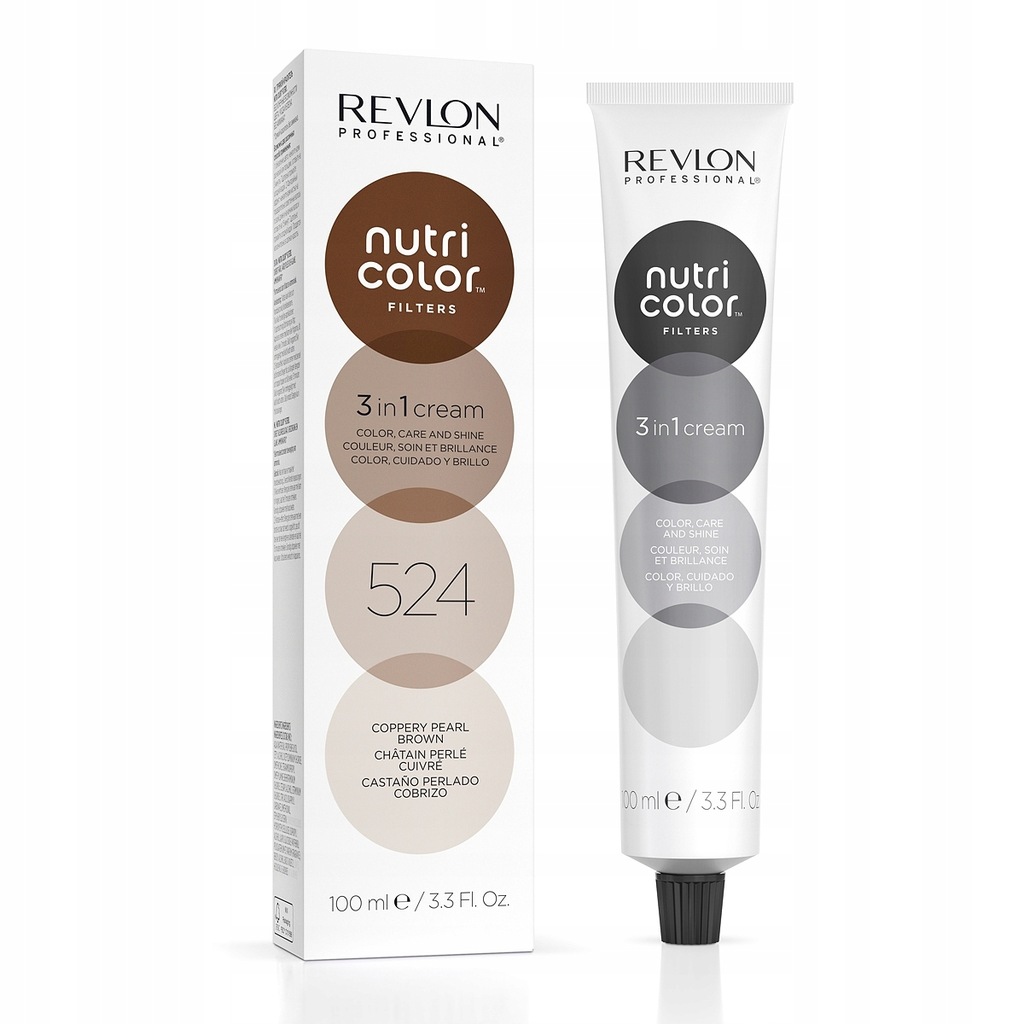 Revlon Nutri Color Filters miedź perła brąz 524