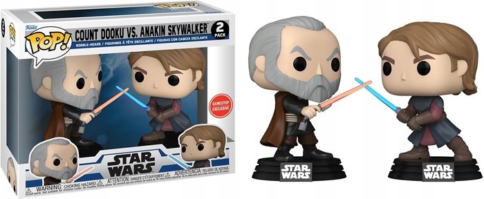 Funko POP Star Wars 2pack Count Dooku vs Anakin Skywalker #1
