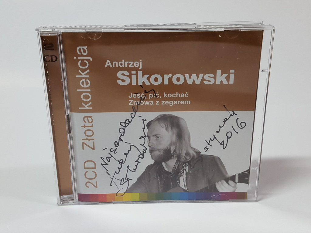 Wyjątkowe 2xCD Andrzej Sikorowski z autografem