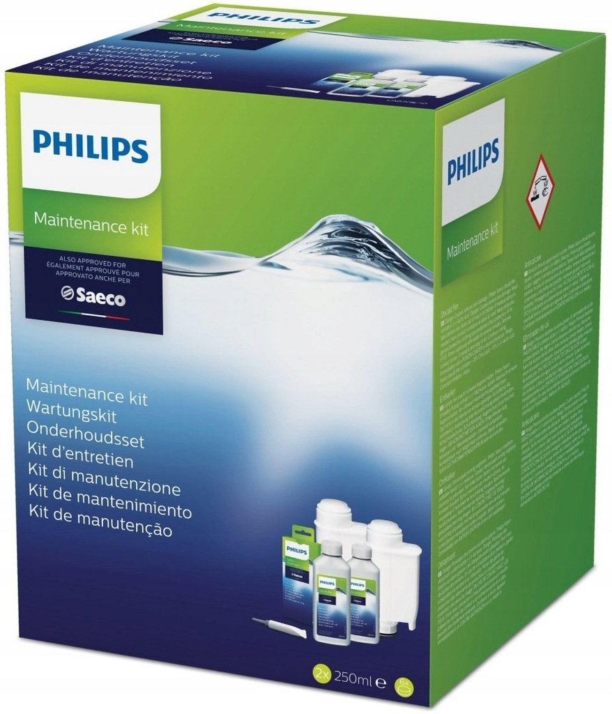 Philips Zestaw akcesoriów do czyszczenia ekspresów