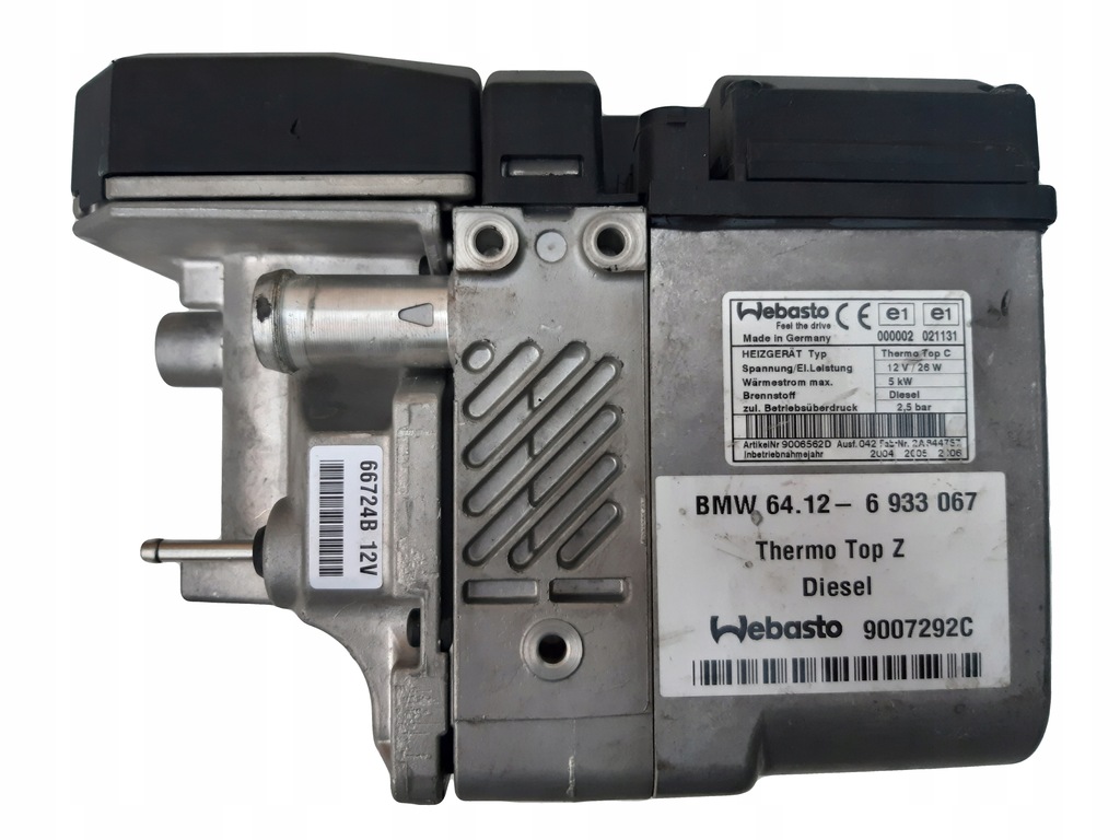 Webasto Thermo Top C BMW E65 64-12 6933067 11238667205