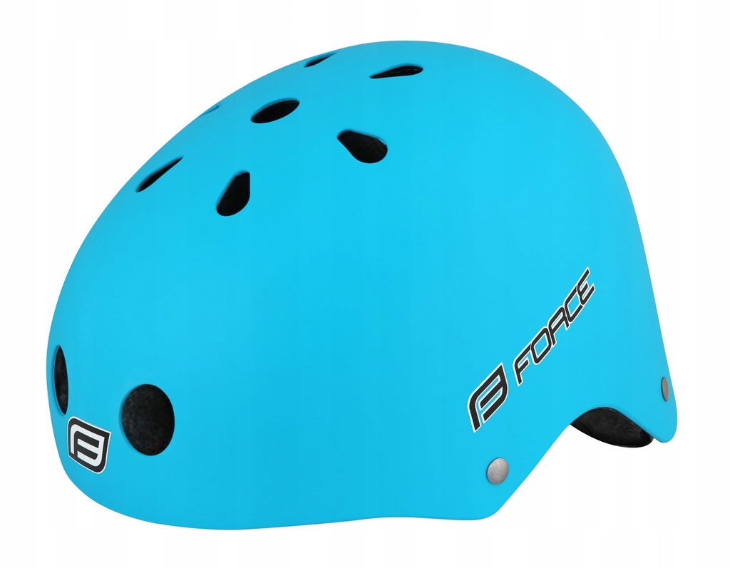 Kask FORCE BMX, niebieski matt S/M