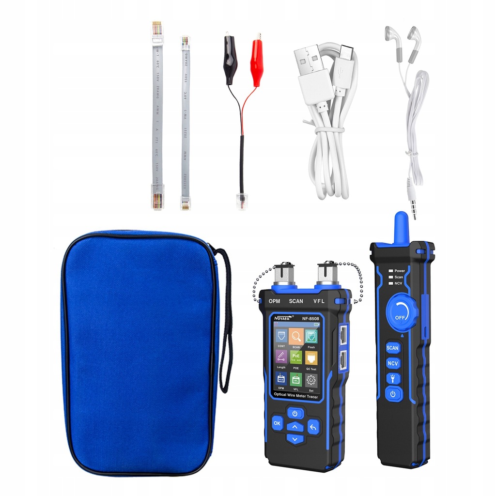 TESTER DO KABLI SIECIOWYCH NOYAFA NF-8508 - 12536279035 - oficjalne ...